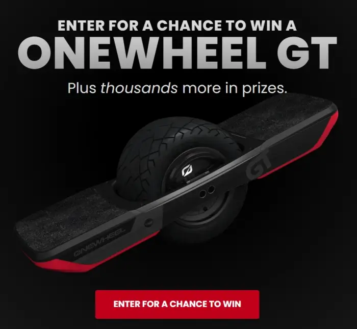 Free Onewheel GT Giveaway