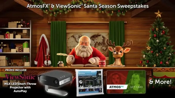 M1X Autoplay Projector Giveaway