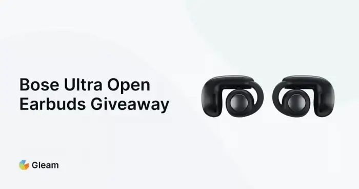 Bose Ultra Open Earbuds Giveaway