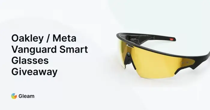 Oakley Meta Vanguard Smart Glasses Giveaway