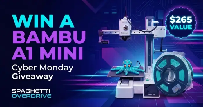 Win a Bambu A1 Mini 3D Printer