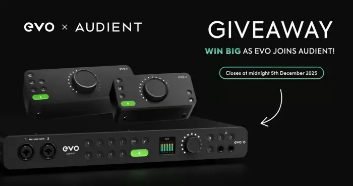 Win Big as EVO Joins Audient