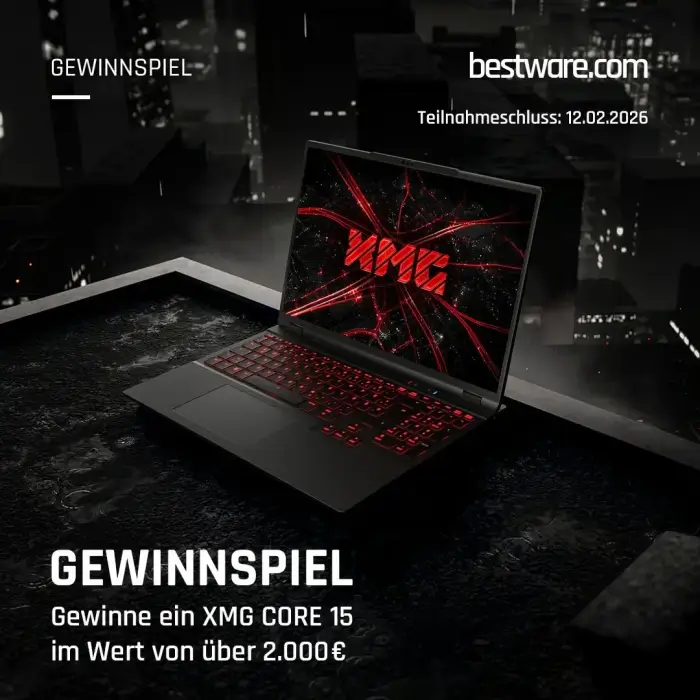 Win an XMG CORE 15 Gaming Laptop