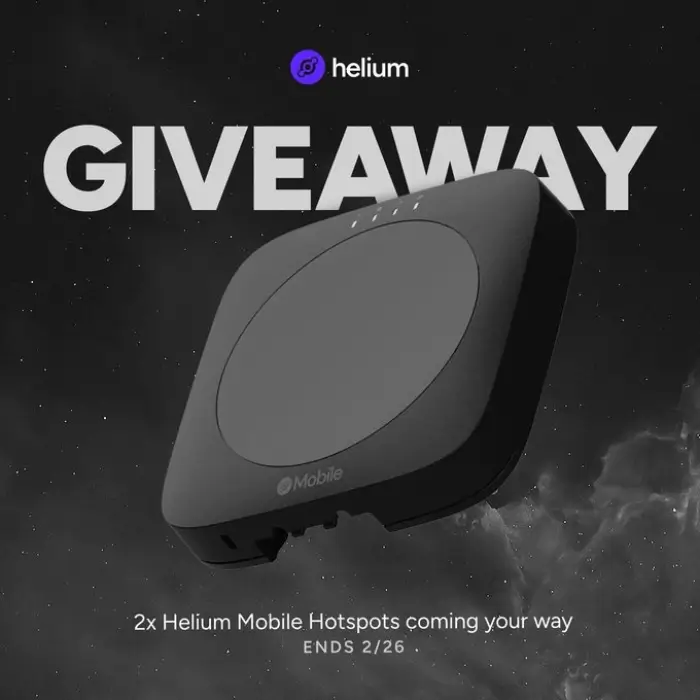 2x Helium Indoor Hotspots Giveaway