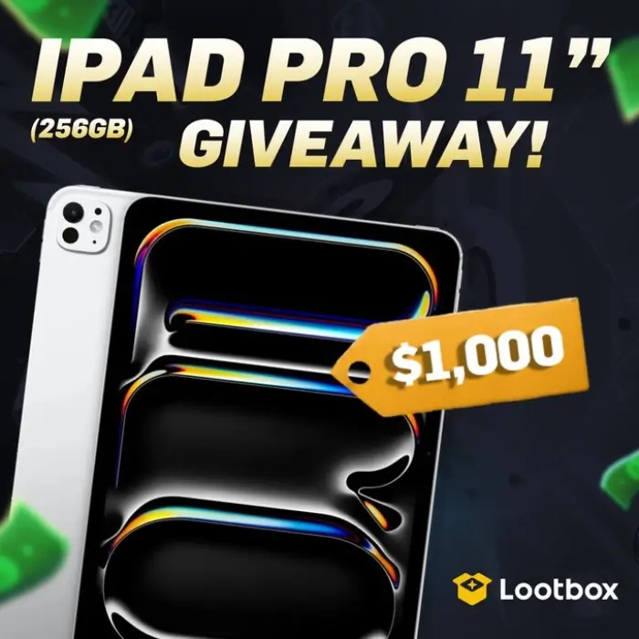 IPAD PRO 246Gb Giveaway