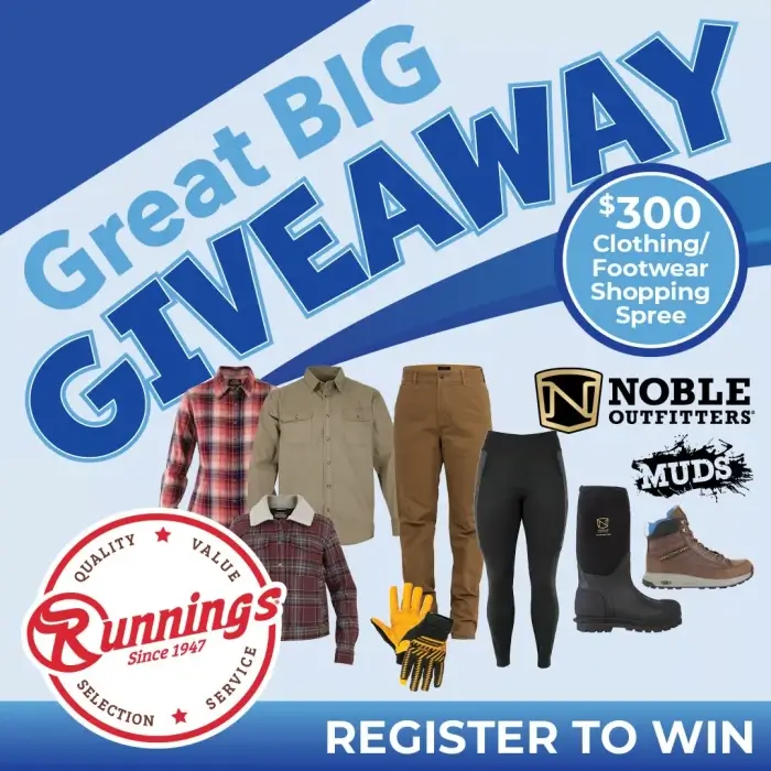 Runnings Great Big $300 Giveaway