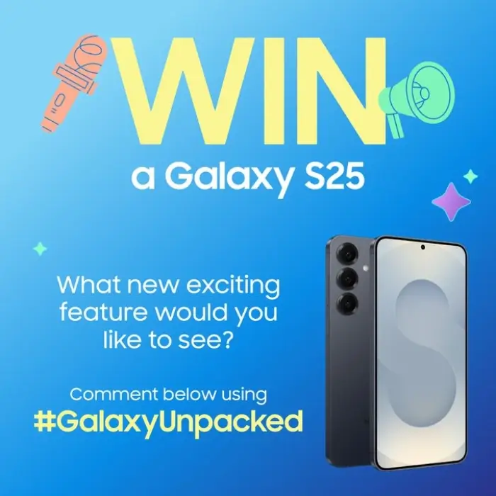 Win a Galaxy S25 By SamsungGulf