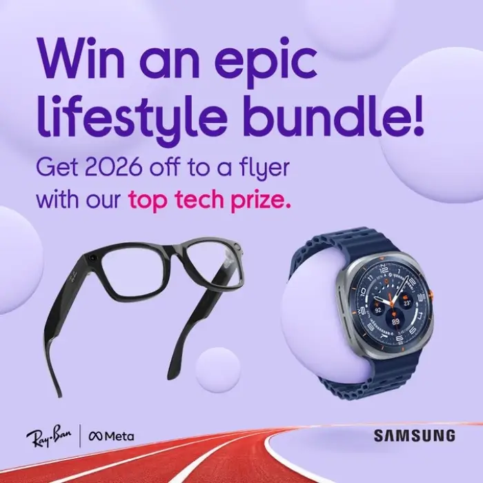 Win a Samsung Galaxy Watch and Meta Smart Glasses