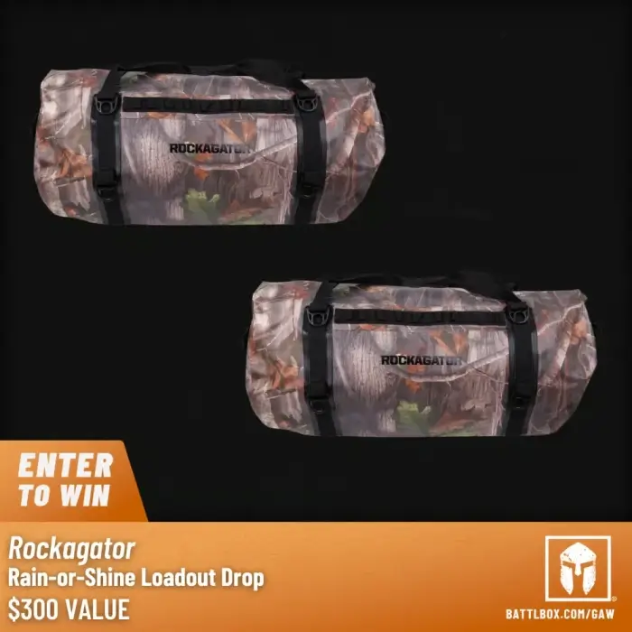 Win Rain-or-Shine Loadout Drop By Rockagator