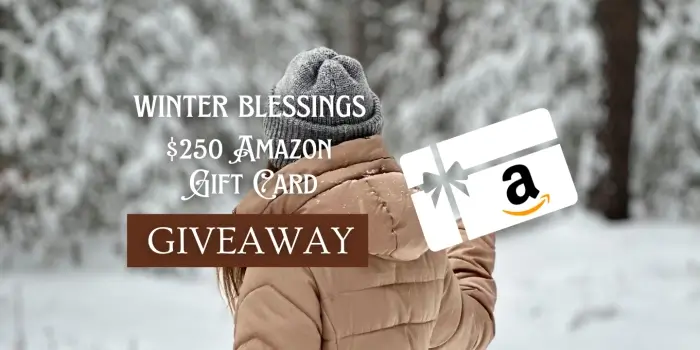 Winter Blessings $250 Amazon Gift Card Giveaway