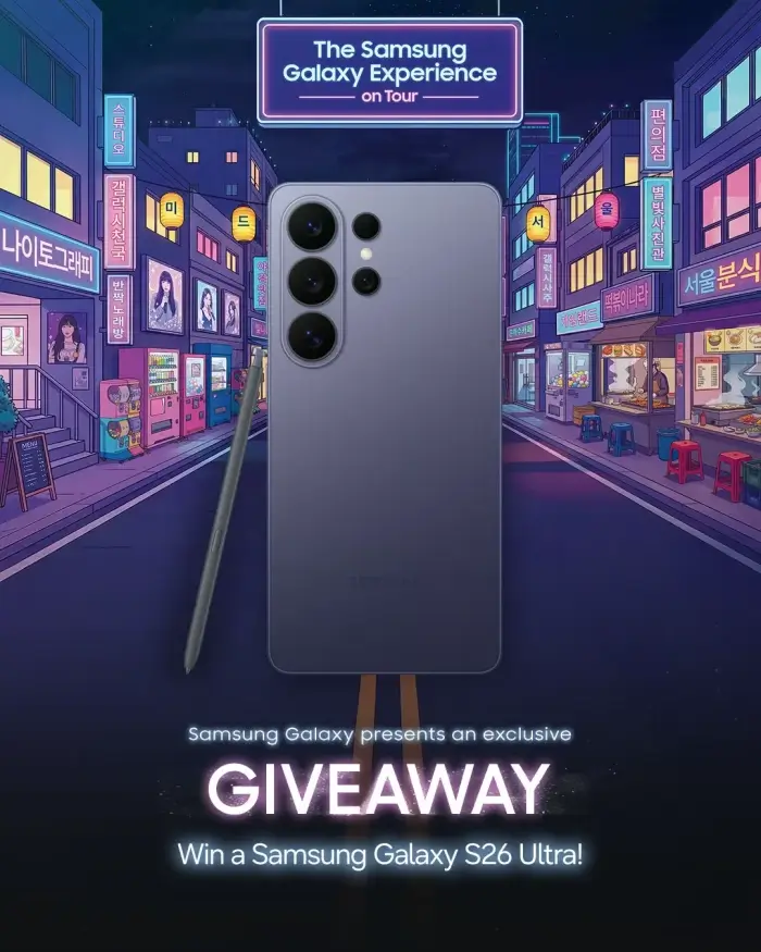 Galaxy S26 Ultra Giveaway By Samsung