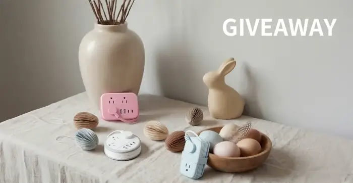 Pocket Power Strip Giveaway By NTONPOWER