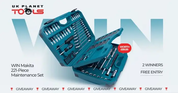 Win a Makita 221-Piece Maintenance Set