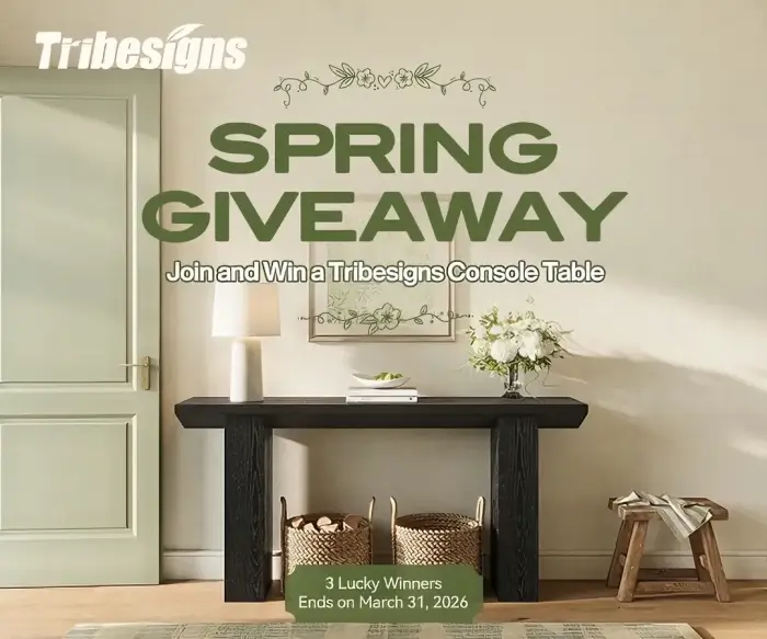 Win a Stylish Console Table From Tribesigns