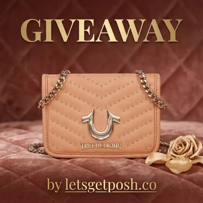 Win a True Religion Horseshoe Multi Stud Flap Crossbody