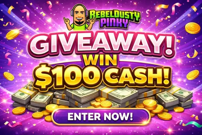 $100 Giveaway By RebelDustyPinky