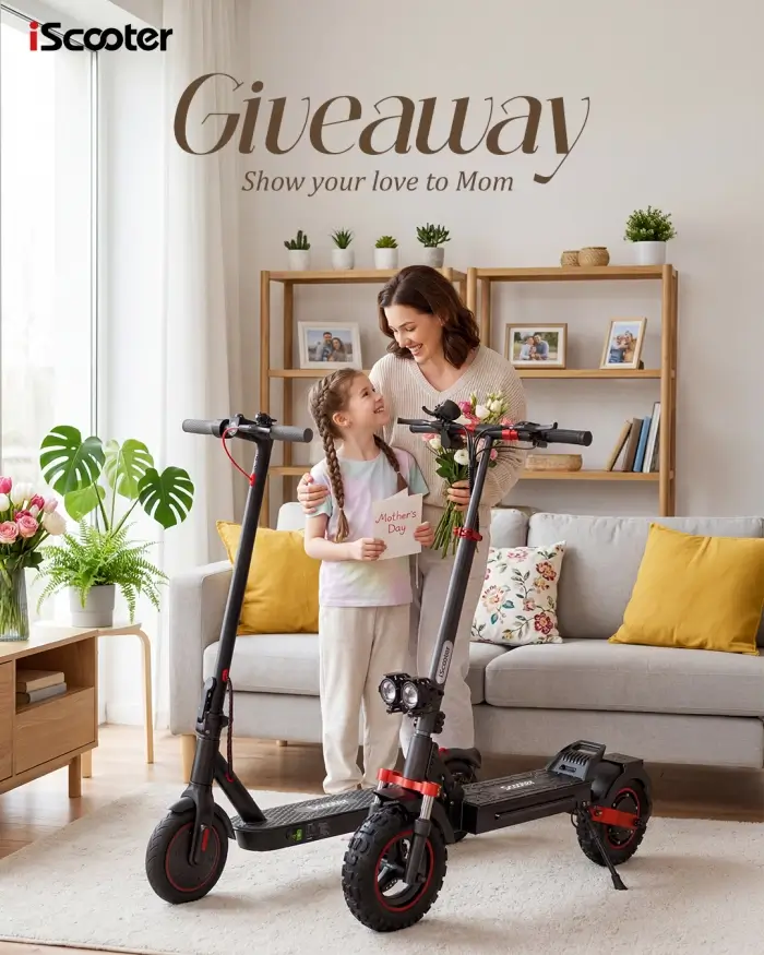 iScooter Mother’s Day Giveaway
