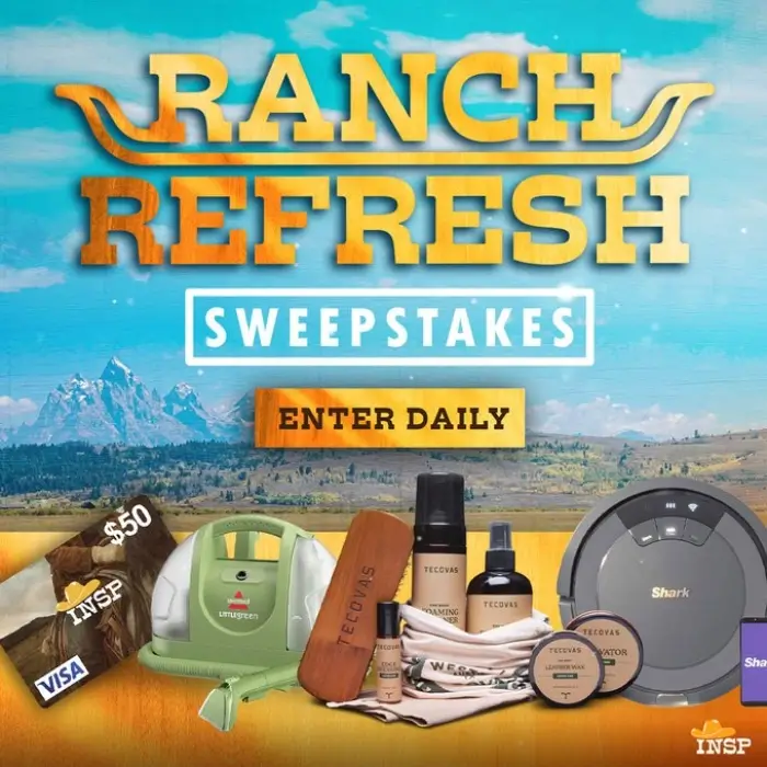 Win a Robot Vacuum or Visa Gift Card By INSP
