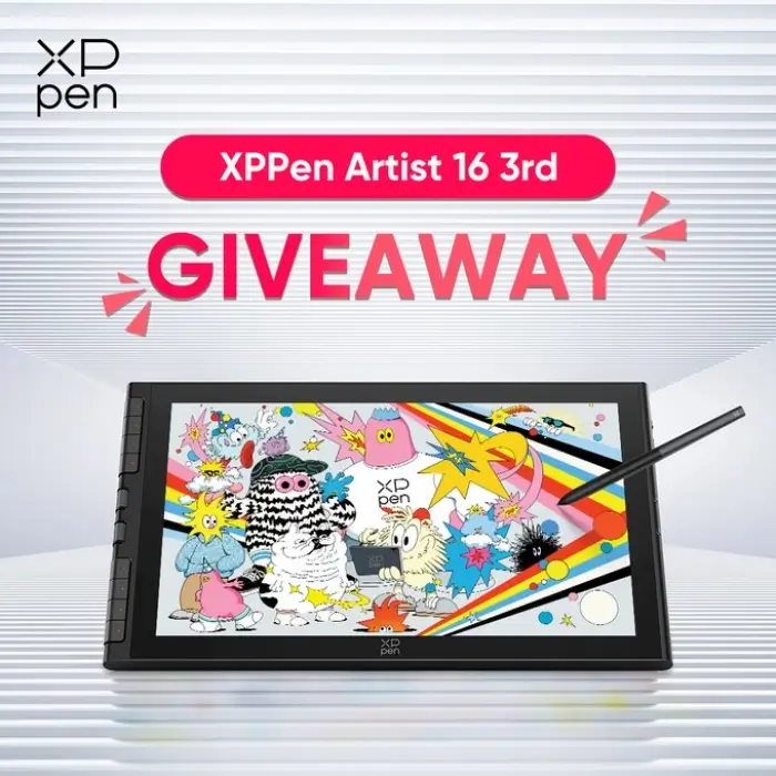 WIN an XPPen Artist 16 Drawing Pad