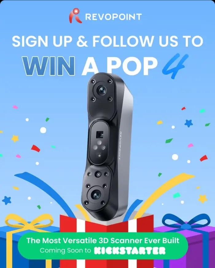 Win Revopoint POP 4 3D Scanner