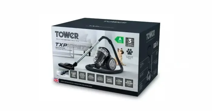 Win Tower Multi-Cyclonic Cylinder Vacuum Cleaner