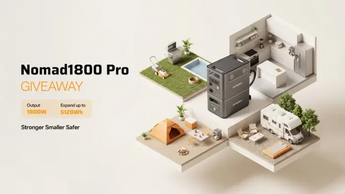 AFERIY Nomad1800 Pro GIVEAWAY