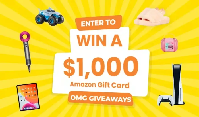 Enter to WIN a $1,000 Amazon Gift Card