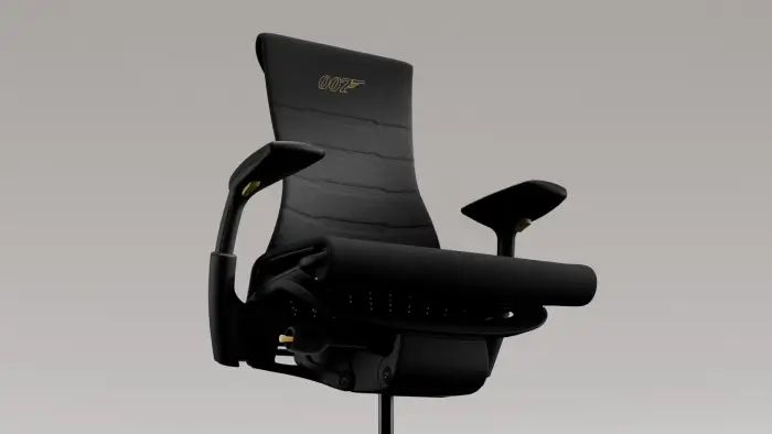 Herman Miller Custom 007 First Light Embody Gaming Chair