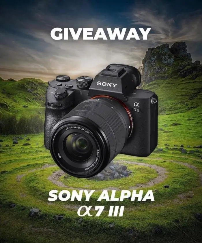 Sony Alpha a7 III Camera Bundle Sweepstakes