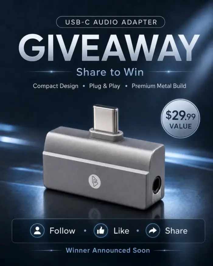 Win 5 BQEYZ C30 USB-C Audio Adapter