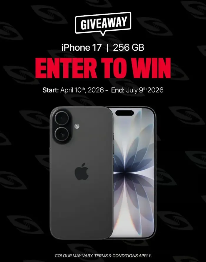 WIN an iPhone 17 Sweepstakes From BioSteel